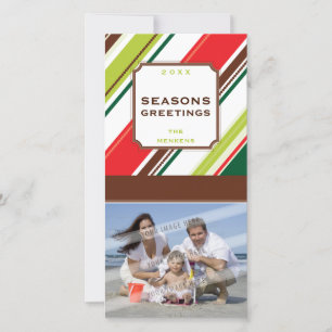 GREETING CARTE PHOTO :: saison rayée P2