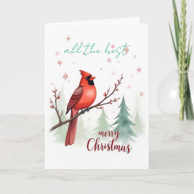 greeting christmas  card karte (Vorderseite)