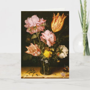 Greetingcard mit Christoffel vd Berghe Malerei Karte