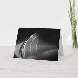 GreetingCard: Vinyl-Aufzeichnungen und -Turntable Karte