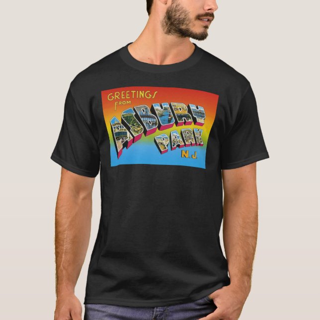 GREETINGS AUS ASBURY PARK, NJ Classic T - Shirt (Vorderseite)