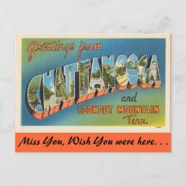 Greetings from Chattanooga Postkarte