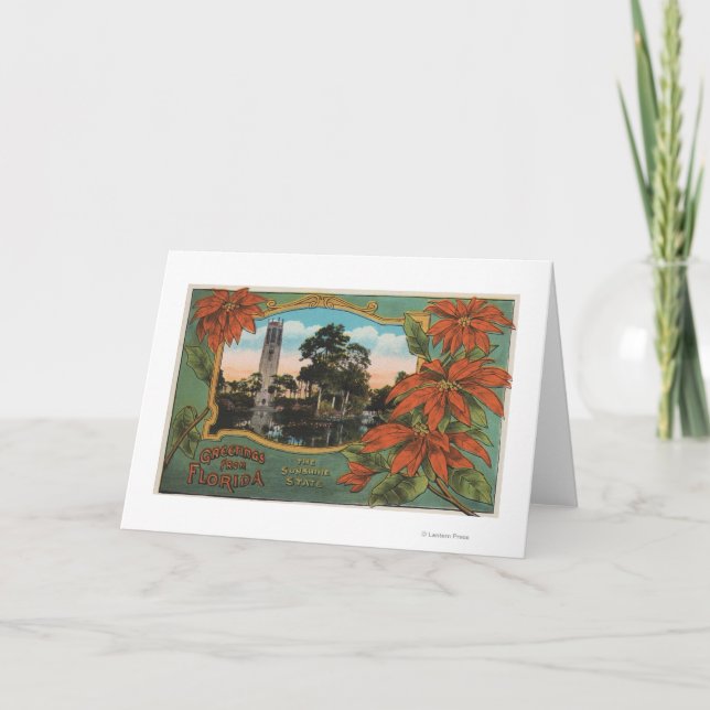 Greetings from Florida the Sunshine State Karte (Vorderseite)