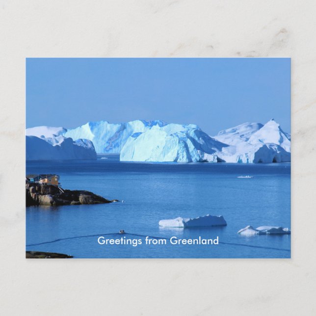 Greetings from Greenland 9 Postkarte (Vorderseite)