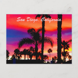 Greetings from San Diego | Customizable  Postkarte