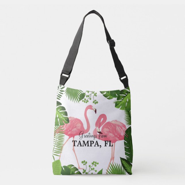 Greetings from Tampa, Florida Tragetaschen Mit Langen Trägern (Vorderseite)