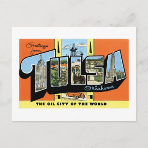 Greetings from Tulsa, Oklahoma Postkarte