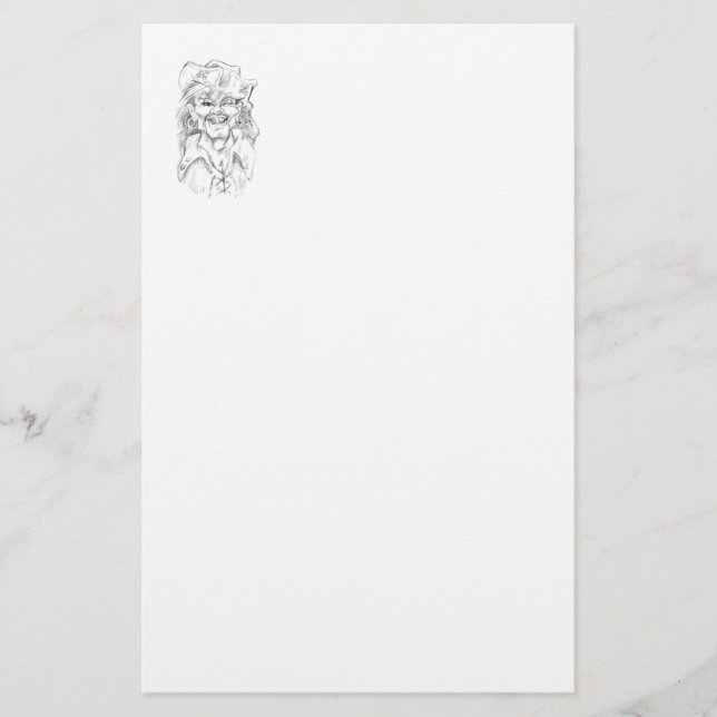 Greetin's Matey! Briefpapier (Vorderseite)