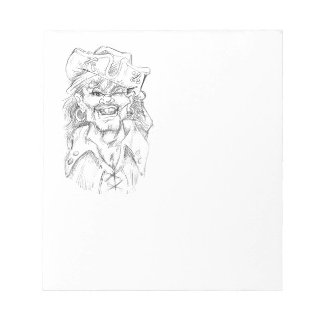 Greetin's Matey! Notizblock (Vorderseite)