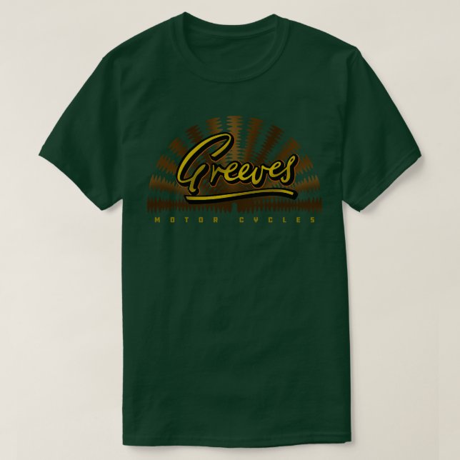 Greeves Motorräder UK T-Shirt (Design vorne)