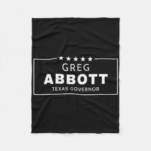 Greg Abbott Wahl Texas Gouverneur Republikaner Rot Fleecedecke