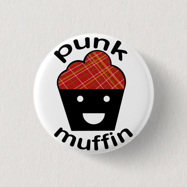 Greg das Punkmuffin Button (Vorderseite)