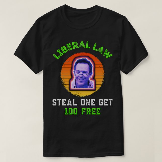 Greg Gutfeld Liberal Law T-Shirt (Design vorne)