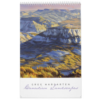 Greg Hargarten Calendrier des paysages canadiens