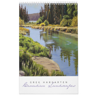 Greg Hargarten Kanadischer Landschaftskalender Kalender