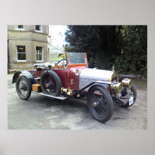 Gregoire Phaeton, Veteran Französisch Car. Poster