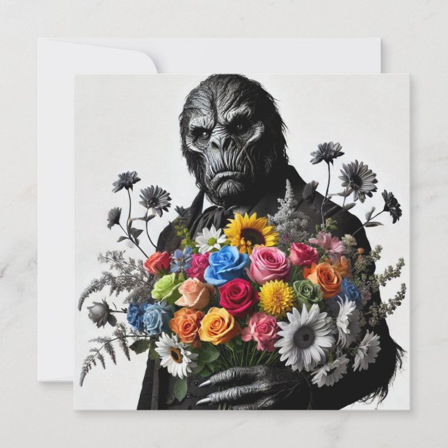 Gregor Thistlegruff - Carte de voeux gothique (Devant)