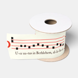 Gregorian Chant Latin Mass Weihnachten Mittelalter Satinband
