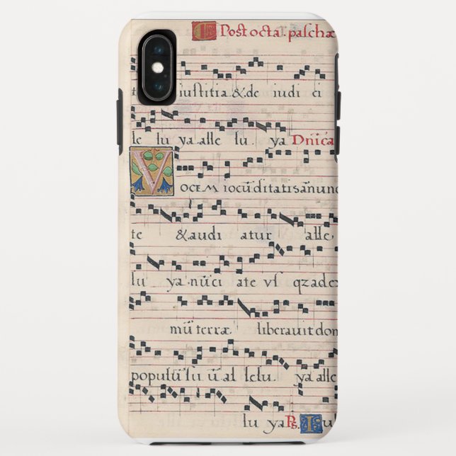 Gregorianischer Chant iPhone Case XS Max (Rückseite)