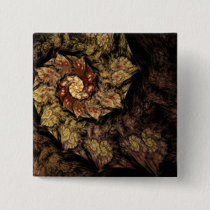 Gregorianisches Gesang-Fraktal Button