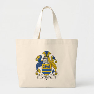Gregory-Familienwappen Jumbo Stoffbeutel