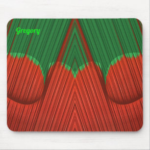 GREGORY ~ Personalisiertes Fraktal ~ Weihnachten ~ Mousepad