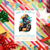 Greif es und rippe es! Motocross, Dirt Bike Geburt
