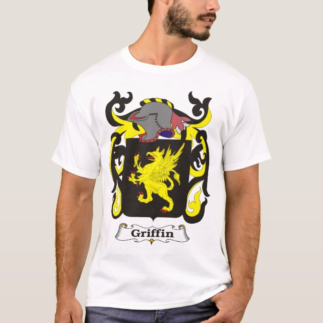 Greif-Familien-Wappen T - Shirt (Vorderseite)