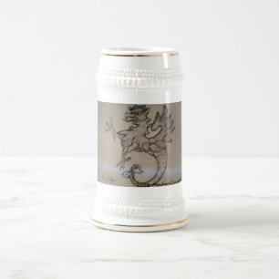 Greif mit Haube - Stolp Bierglas