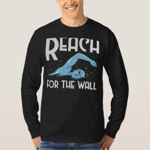 Greif nach der Wand Schwimmen T-Shirt