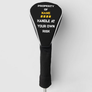Greifen Sie auf Ihr eigenes Risiko zu. Golf Headcover