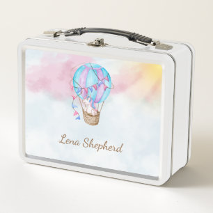 Greifen Sie nach dem Himmel Einhorn-Lunchbox Metall Brotdose