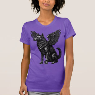 Greifengeschwungener Wächter Glasya Erhebung T-Shirt