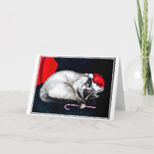 Greifer Schlafenssankt Feiertagskarte