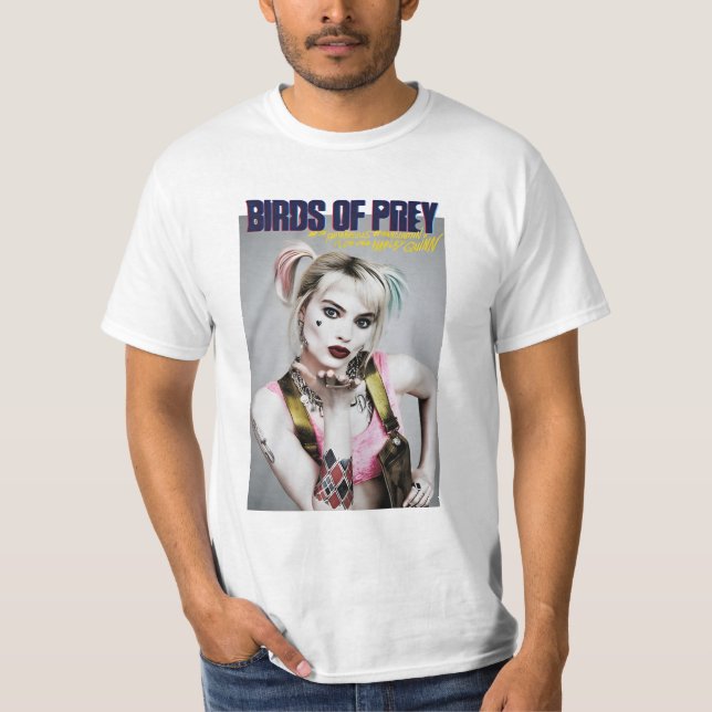 Greifvögel-Retro T-Shirt (Vorderseite)