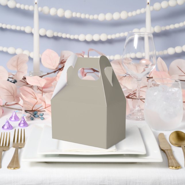 Greige Geschenkschachtel (Hochzeit)