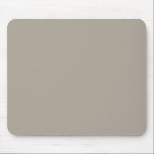 Greige Solid Color Anpassen Mousepad