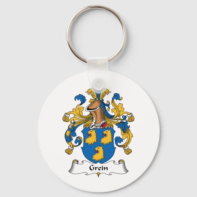 Grein Familienwappen Schlüsselanhänger (Vorderseite)