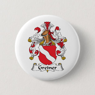Greiner Familienwappen Button