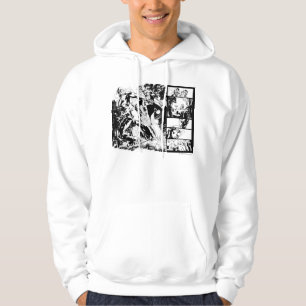 Grelle und grüne Laternen-Platte 2 Hoodie