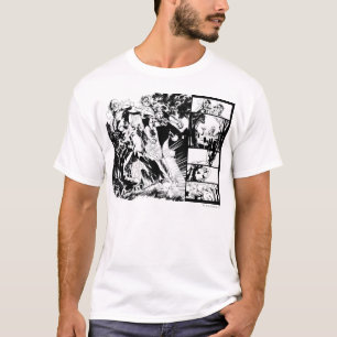 Grelle und grüne Laternen-Platte 2 T-Shirt