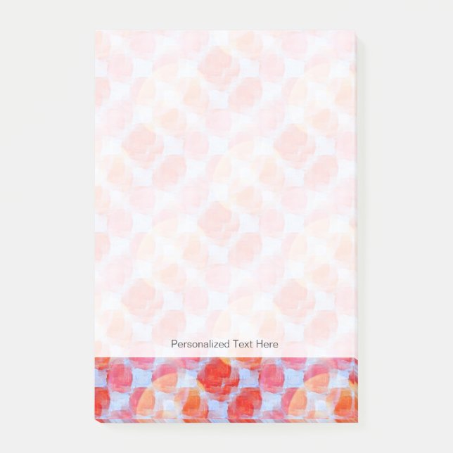 Greller Glanz vom Post-it Klebezettel (Vorderseite)