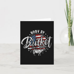 Gremium von Brisket US-Flagge Patriotisches Barbeq Karte