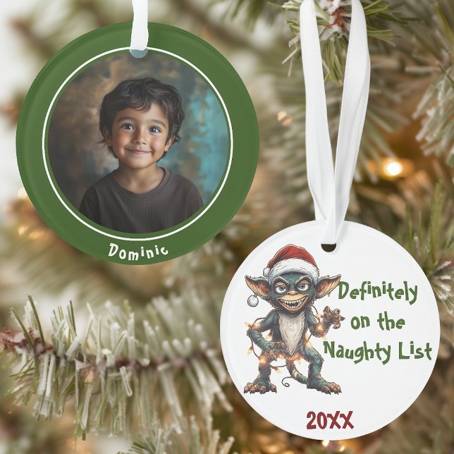 Gremlin Naughty List Ornament (Von Creator hochgeladen)