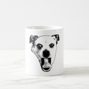 Gremlin Pup in Schwarz & Weiß Kaffeetasse
