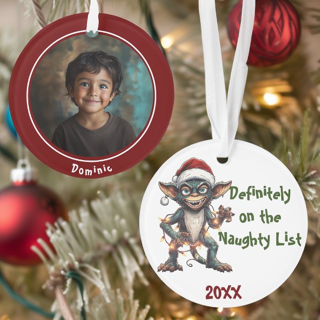 Gremlin Santa Negotiations Ornament (Von Creator hochgeladen)