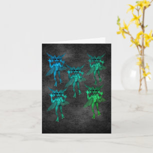 Gremlins Créations Carte Note Halloween