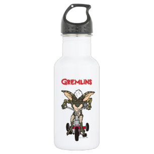 Gremlins   Dreirad-Streifen Edelstahlflasche