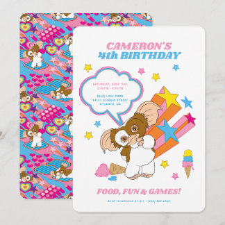 Gremlins | Gizmo Birthday Einladung