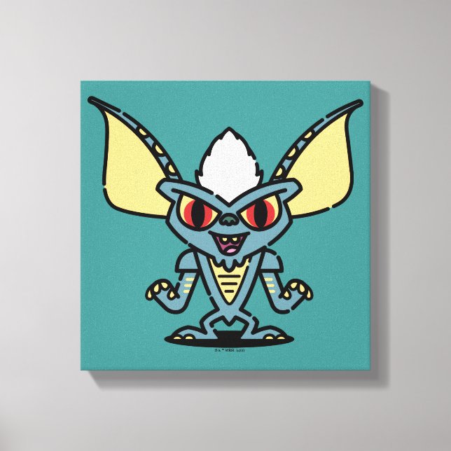 Gremlins | Niedliches Comic Streifen Leinwanddruck (Vorderseite)